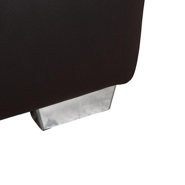 Brown Bentley Two-Seater Sofa in Brown Leather from Ewald Schillig For Sale - Image 8 of 16