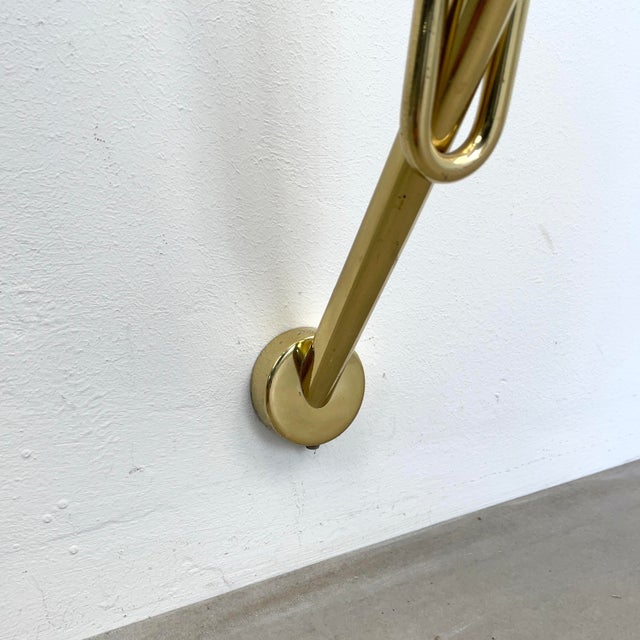 Wall-Mounted Console Table in Brass and Copper from Driade, Italy, 1980s For Sale - Image 15 of 18