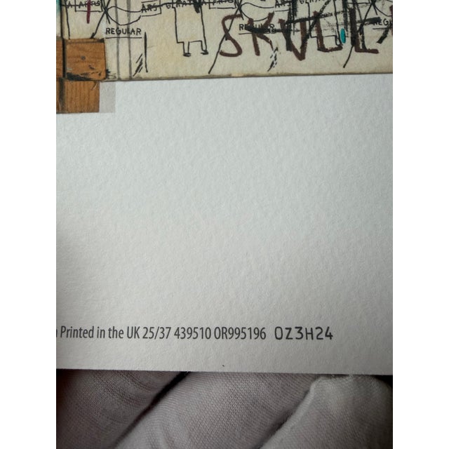2020s Jean Michel Basquiat (1960-1988), Ishtar 1983, Copyright Estate of Jean Michel Basquiat, Licensed by Artestar Ny, Printed in Uk Reproduction For Sale - Image 5 of 8