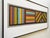Metal Sol LeWitt Vintage Modernist Framed Extra Large Lithograph Print " Bands ( Not Straight ) in Four Directions " 1999 For Sale - Image 7 of 12