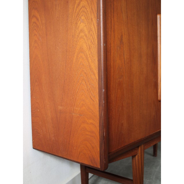 Vintage Danish Highboard in Teak, 1960s For Sale - Image 13 of 14
