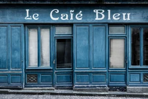 Guy Sargent, Le Café Bleu V, Photograph