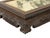 1990s Rectangular Dream Stone Inlaid Rosewood Foo Dog Lions Motif Display Stand For Sale - Image 5 of 9