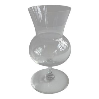 1960s Baccarat Thistle Brandy Glass For Sale