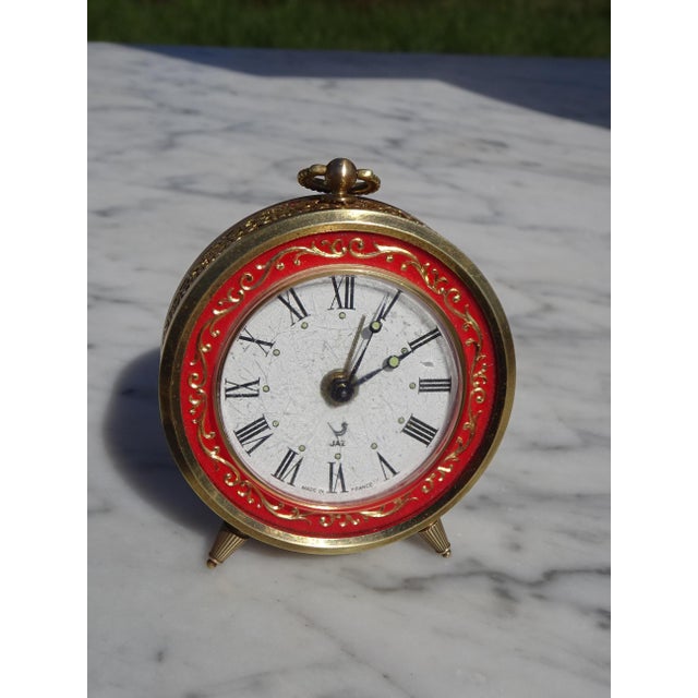 Vintage Table Clock from Jaz, 1968 For Sale - Image 11 of 13