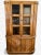 Vintage Split Reed Rattan China Cabinet For Sale - Image 15 of 17