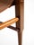 Vintage Safari Stool with Teak Frame and Saddle Leather, 1990s For Sale - Image 12 of 18