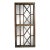Vintage Wood Window Mirror For Sale