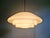 1930s Bauhaus Pendant Light in White Opaline Glass, 1930s For Sale - Image 5 of 13