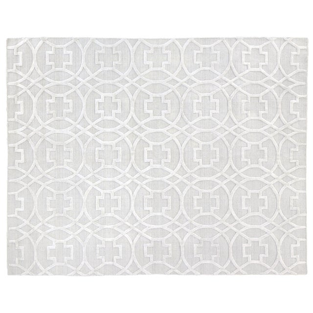 Exquisite Rugs Wellington Hand Loom Wool Beige - 8'x10' For Sale - Image 9 of 9