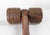 Brown 1930's Folk Art Carved Walnut Masonic Oddfellows Gavel, New York For Sale - Image 8 of 12