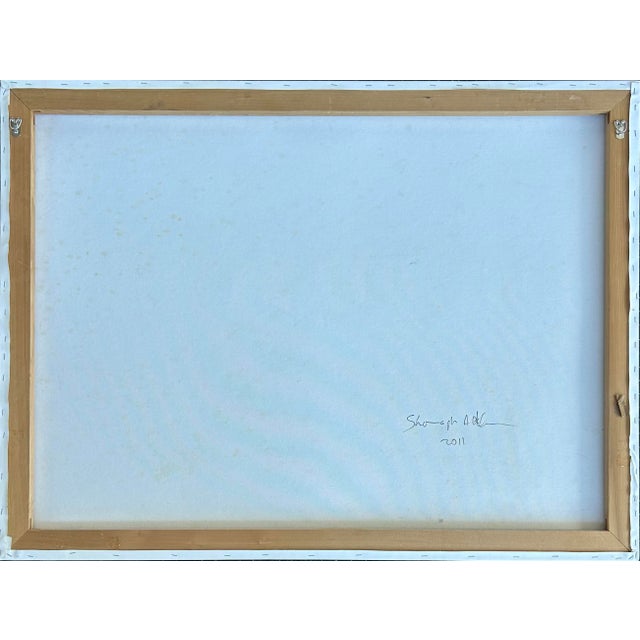 Shonagh Adelman Mixed Media Painting "House on Fire", 2011 For Sale - Image 9 of 9