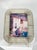 Vintage White Pleated Metal Photo Frame by Mathieu Matégot for Atelier Matégot, France, 1950 For Sale - Image 11 of 12