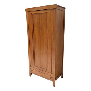 Art Deco Modernist One-Door Armoire by Cornelis Van Der Sluys, 1920s For Sale