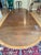 1960s Vintage Banded Mahogany Double-Pedestal Dining Table (Seats 10-12) With 2 Documented 1971 Hickory Mfg. Co. Chairs & 2 Queen Anne-Style Armchairs For Sale - Image 5 of 13
