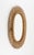 Midcentury amazing oval wall mirror in rattan and bamboo by Franco Albini. Made in Italy in the 1960s. Preserved in its...