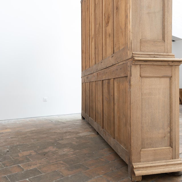 19th Century Oak Glass-Fronted Bookcase, 1890 For Sale - Image 4 of 13