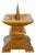 Oak Candleholder, France, 1940s For Sale