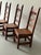 Vintage Set of Six Studio Craft Dining Chairs For Sale In Boston - Image 6 of 12