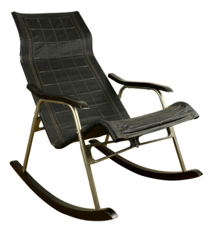 Vintage Folding Rocking Chair, 1960s