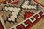 Tribal 1920s Gray Geometric Tribal Antique American Navajo Rug 5'6" X 6'6" Flatweave Wool Carpet For Sale - Image 3 of 7