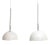 20th Century Pendant Lamps, Italy, Set of 2 For Sale