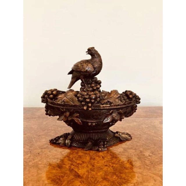 Outstanding Quality Carved Black Forest Jewellery Box, 1860 For Sale - Image 3 of 7