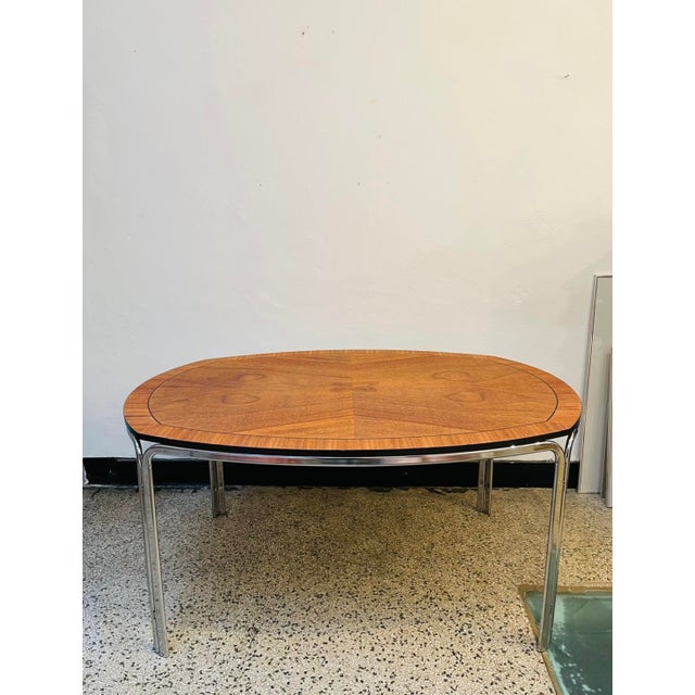 Mid-Century Dining Table with Chrome Frame from Odenwald, 1960s For Sale - Image 17 of 18