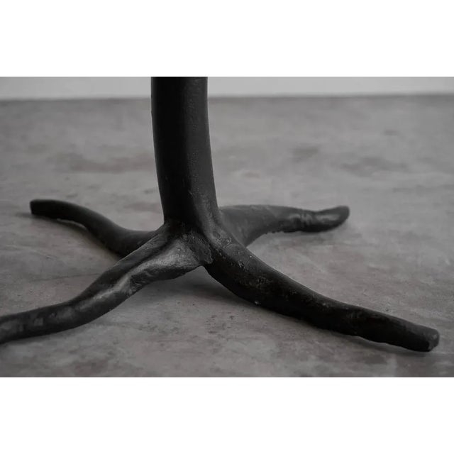 Brown Large Tree Shaped Candleholder in Hand Forged Steel, 1960s For Sale - Image 8 of 12