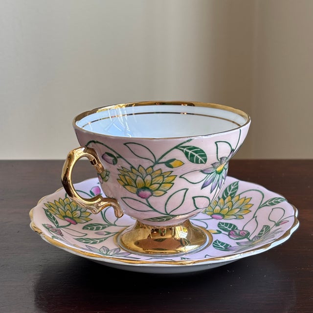 Mid-20th Century English Bone China Teacup For Sale - Image 10 of 17