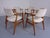 Wood GM11 Teak Armchairs by Svend Aage Eriksen for Glostrup, Denmark, 1960s, Set of 6 For Sale - Image 7 of 18