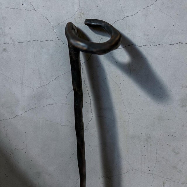 1990s Christian Liaigre Bronze Stem Holders- A Set of 3 For Sale - Image 5 of 6