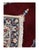 Traditional Pasargad DC Red Fine Hand Knotted Silk & Wool Nain Rug For Sale - Image 3 of 3