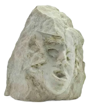 Sirio Pellegrini, Head Sculpture, 1960s, Stone