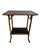 Chinoiserie 19th C Aesthetic Movement Burnt Bamboo Side Table For Sale - Image 3 of 10
