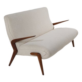 D71 Sofa by Osvaldo Borsani for Tecno, 1950s For Sale