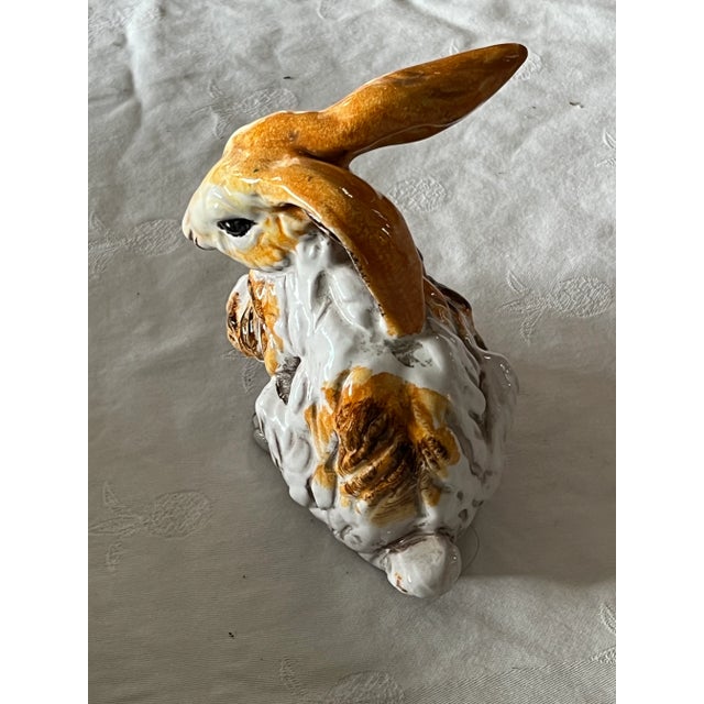 Circa 1960 Italian Bunny Rabbit Figurine For Sale - Image 10 of 10