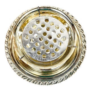 Vintage Oneida Silver-Plated Flower Frog For Sale