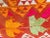 Antique Phulkari Wedding Shawl, Orange Silk Embroidery on Cotton For Sale - Image 12 of 13