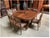 Antique Art Nouveau Dining Set with Extendable Table and Chairs, 1910, Set of 7 For Sale - Image 11 of 12