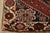 Qashqai Rug 3’5” X 5’5” Red Wool Vintage Tribal Hand-Knotted Oriental Carpet For Sale - Image 9 of 12