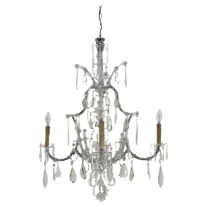 Maria Theresa Crystal Chandelier, Austria, 1900s