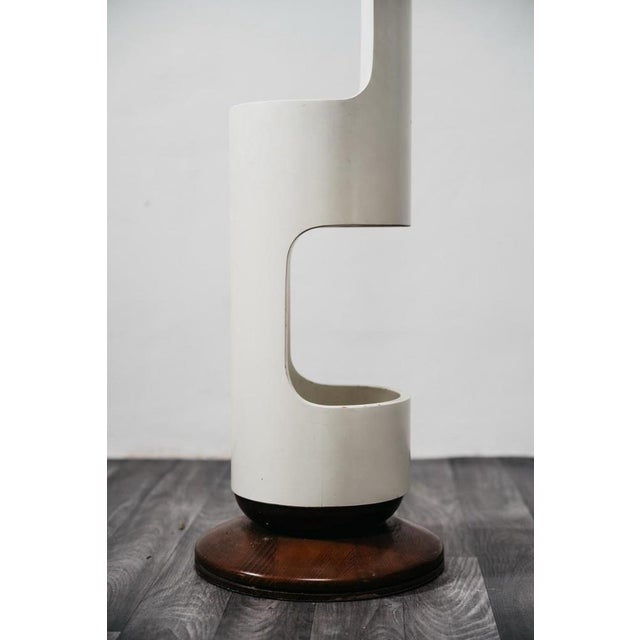 White Vintage Coat Rack with Umbrella Stand, 1960s For Sale - Image 8 of 12