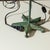 Vintage Verdigris Copper Alloy Brutalist Star Table Lamp For Sale - Image 9 of 14