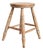 Vintage Rustic Wooden Stool For Sale