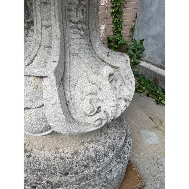 A Small 1900’s Octagonal French Cast Stone Bistro or Occasional Table For Sale - Image 4 of 16