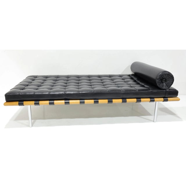Barcelona Daybed Attributed to Mies van der Rohe for Knoll For Sale In Dallas - Image 6 of 8