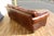 Vintage Restoration Hardware Distressed Brown Leather Three-Seat Sofa | Rh Club Sofa For Sale In Los Angeles - Image 6 of 18