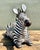 This striking vintage zebra sculpture is a quintessential example of high-style Italian ceramic artistry. Likely...