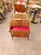 Wood Vintage Marquetry Louis XVI Rolling Serving Cart & Tray For Sale - Image 7 of 10